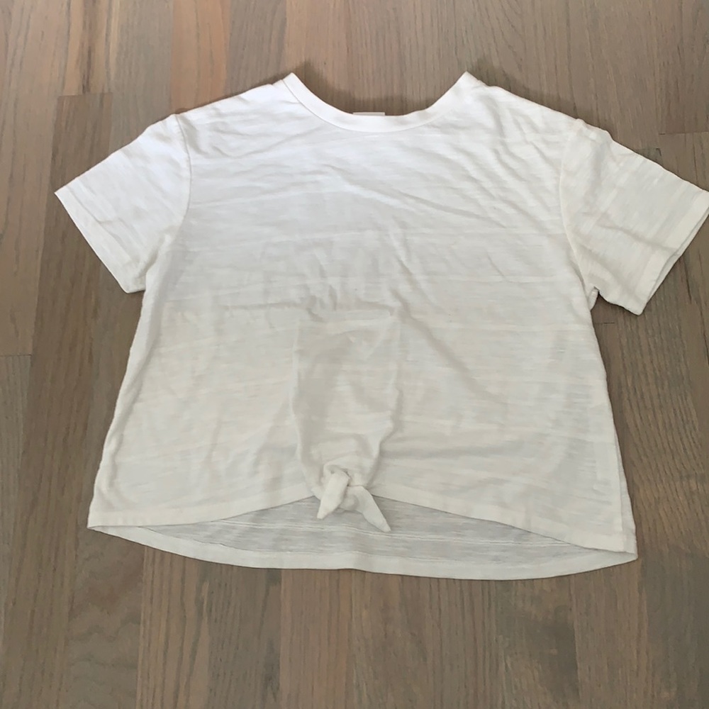 White Zara girls shirt